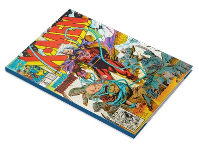 BD couverture rigide rembordée