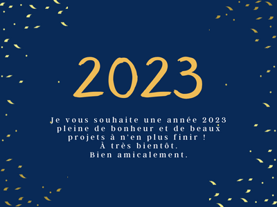 Carte de voeux professionnelle