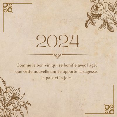 COULEURS VOYAGE - CARTE DE VOEUX 2024