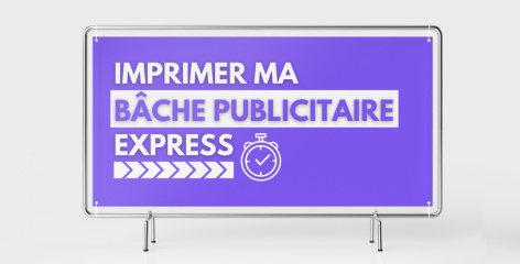 Impression sur bache livraison express - ENPR : imprimerie paris