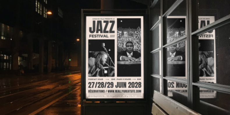 Affiche format abribus 