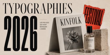 typographies tendance 2026